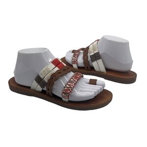 Report Olena Slip On Flat Sandals Size 8 Women’s